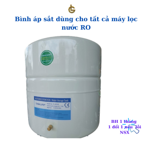 bình áp sắt bình áp máy lọc nước ro - dùng được cho tất cả các loại máy lọc nước tích áp máy lọc