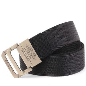 Ikat Pinggang Pria Tactical Military Belt Canvas Alloy Buckle 125Cm