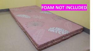 9 INCHES CANADIAN COTTON FOAM COVER LONG ZIPPER (RANDOM DESIGN/COLOR!) (HINDI KUMUKUPAS)