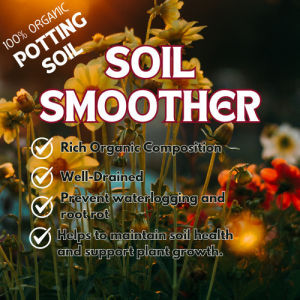 GNC - Soil Smoother From Holland OEM Probiotic Organic Soil Mix Tanah Subur Hitam Organik 3KG