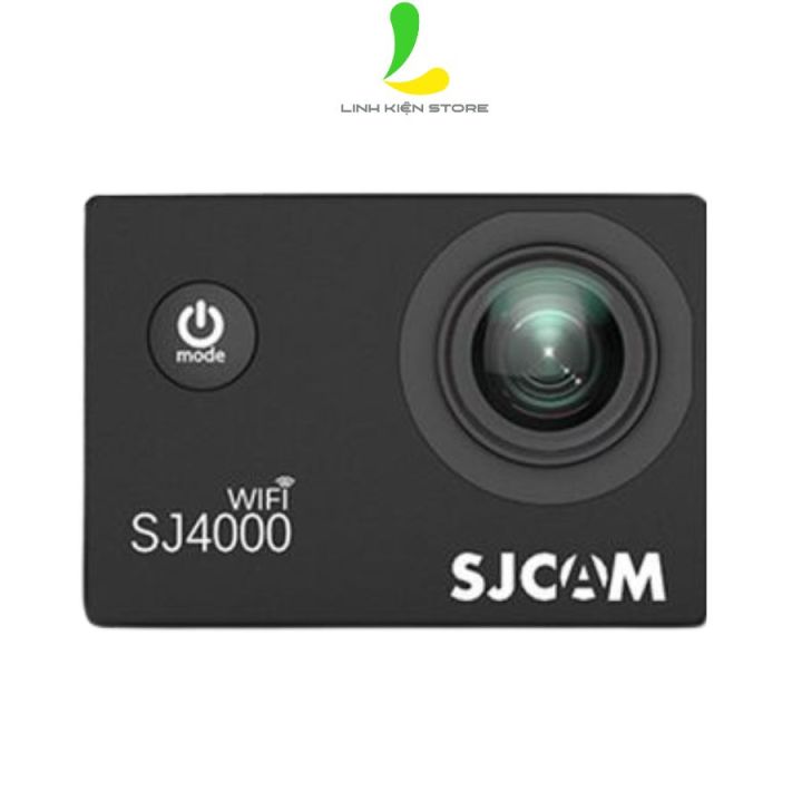 Camera hành trình SJCAM SJ4000 Wifi - Máy quay hành động Quay 2K@30fps quay liên tục HD 90 phút