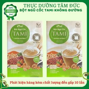 Bột Ngũ Cốc TAMI không đường Tâm Minh Foods 900gr (18 G X 50 GÓI)