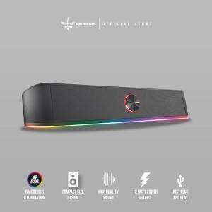 NYK NEMESIS X-65 / X65 QUANTUM PRO RGB GAMING SPEAKER DESKTOP MULTIMEDIA SOUNDBAR