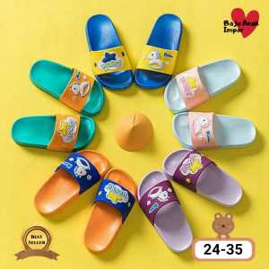 Sandal Slop Karet Anak Perempuan Import Unicorn Star 2081 / Sandal Slop Anak Perempuan Murah Import Berkualitas