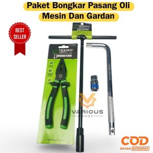 Paket Alat Bongkar Pasang Oli Mesin dan Gardan Motor Honda Yamaha