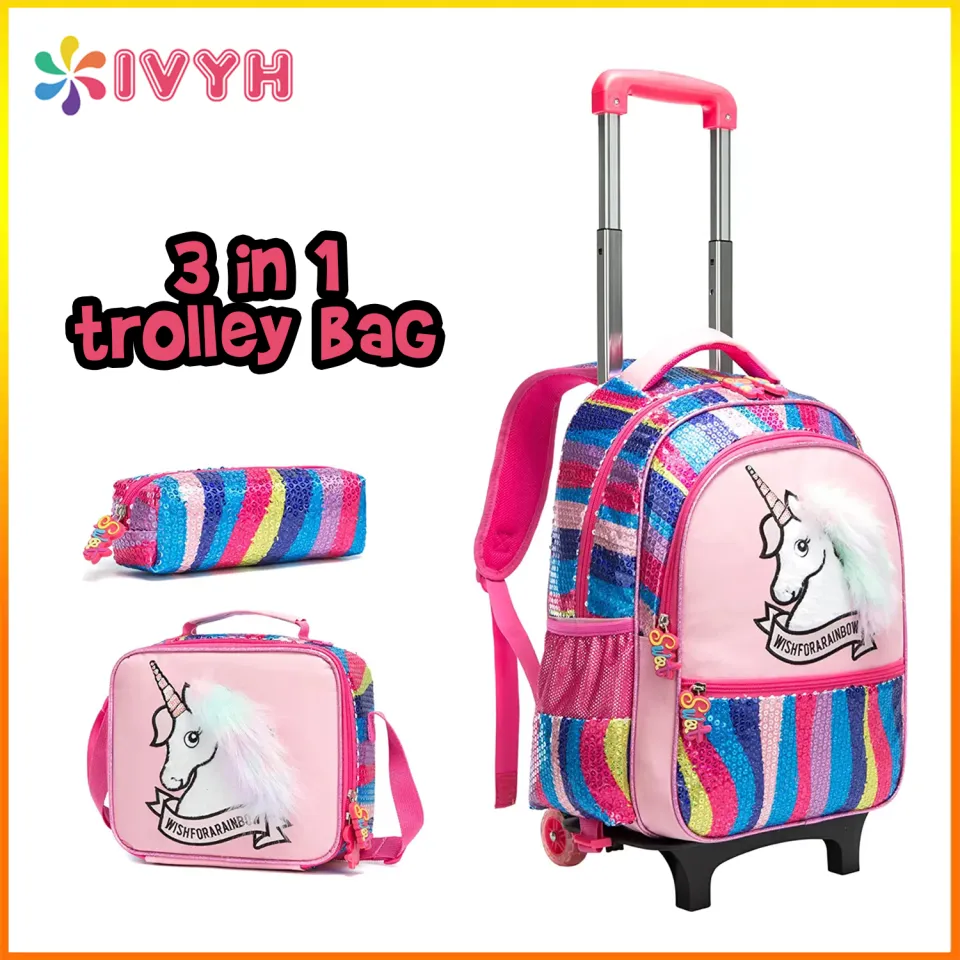 Unicorn best sale rolling backpack