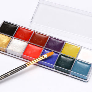 【In stock】12 Color Oil Body Painting Pigments Body Face Painting Clown Halloween Makeup Face Makeup Oil Painting