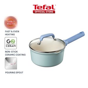 Tefal Elipso Saucepan 18cm w/Lid G62023  / Stew Pot 20cm w/Lid G62044
