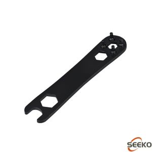 SK Four Jaw Angle Grinder Wrench Four Claw Wrench For 100 Type Angle Grinding Wheel Machine 1Pcs