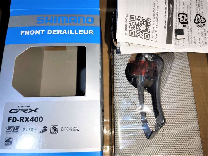 SHIMANO GRX FD RX400 2x10 OR RX810 2x11 Speed / Front Derailleur ...