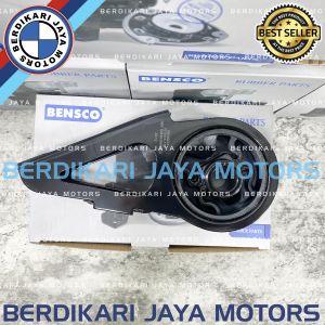 ENGINE MOUNTING DUDUKAN MONTING MESIN MT FR LH MANUAL DEPAN KIRI HONDA JAZZ 2004 2005 2006 2007 NEW CITY 50840-SAA-003 ORIGINAL MERK BENSCO ASLI