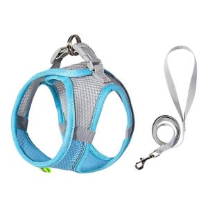 Comfortable Cats Vest Harness with Secure Rope Attachment For Small Dog And Cats Chest Straps Outdoor Walking Supply