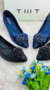Wedges TMT 600 sepatu wanita import premium (2 warna)
