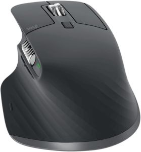 Logitech MX Master 3S MX Master 4 Bluetooth Version - Wireless Performance Mouse with Ultra-fast Scrolling Ergo 8K DPI Track on Glass Quiet Clicks USB-C Bluetooth Windows Linux Chrome