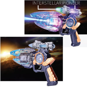 29CM Infrared Laser Tag Toy Gun with LED Light & Sound Effects Vibrating/Pistol Mainan Berputar Berlampu