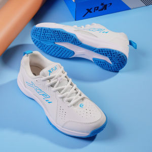 Giày Cầu Lông Giày Bóng Chuyền XP CL10 JMAX Nam Nữ Chính Hãng Màu Trắng - Đế Eva Giảm Chấn Nhẹ Chơi Sân Bê Tông Tốt
