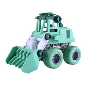 Mainan anak mobil forklitf / Bulldozer / Road roller import premium