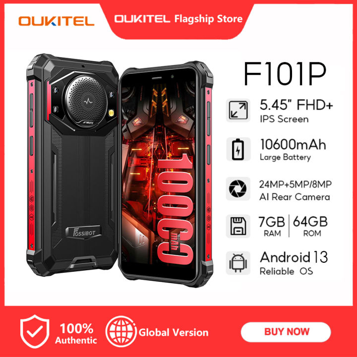 OUKITEL FOSSiBOT F101P Rugged Smartphone（5.45inch 7GB RAM 64GB ROM