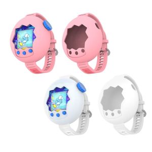 MYTHIS Adjustable Electronic Pet Wristband Silicone Portable Virtual Pet Wrist Strap Soft Shockproof Protective Case Bracelet for Tamagotchi Paradise Virtual Pet Gaming Accessories