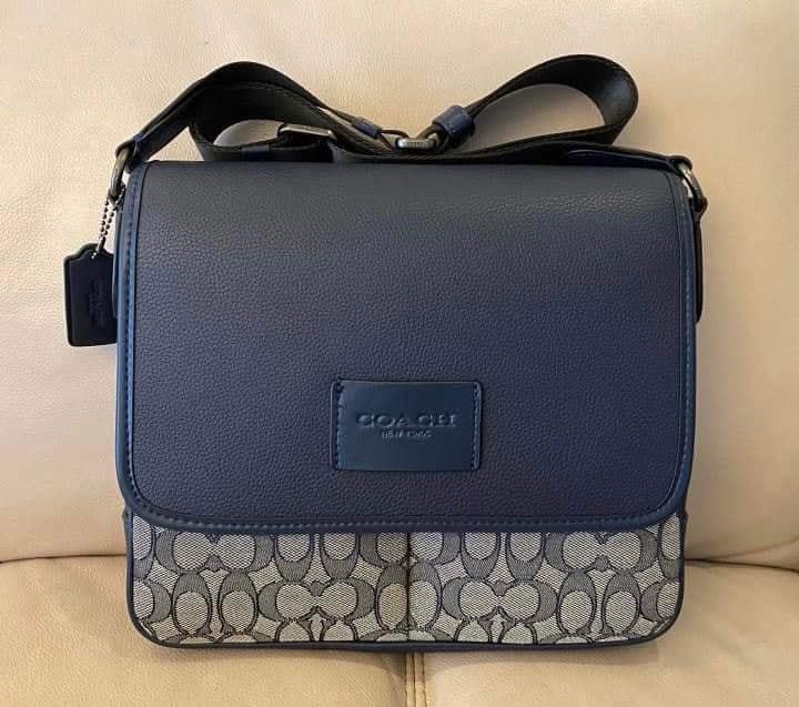 COACH SPRINT MAP BAG 25 IN SIGNATURE JACQUARD (COACH CE534) | Lazada PH