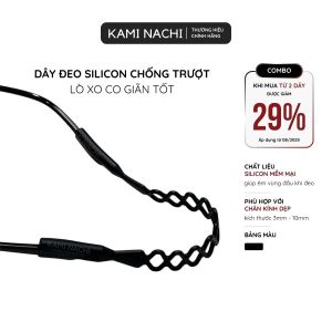 Dây lò xo slicon mềm bền đeo giữ chống trượt chống rơi cho mắt kính KAMI NACHI