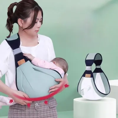 (MẪU MỚI 2023)Địu trẻ em Địu em bé địu cho bé địu sơ sinh nhiều tư thế vải lưới mềm mát gọn nhẹ dễ dàng sử dụng Mẹ Sóc Shop 1688- hàng cao cấp mẫu mới