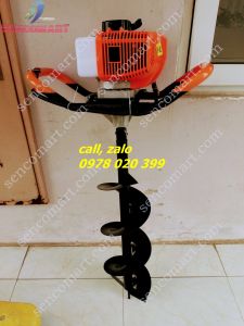 Máy khoan hố trồng cây  khoan hố bờ rào mũi  15