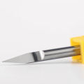 V Shape Flat Bottom 3.175 4 6 20° PCB Engraving Bit Tip End Mill Cutter Tungsten Carbide Wood Acrylic Plastic 3D Milling Cutter CNC Tools. 