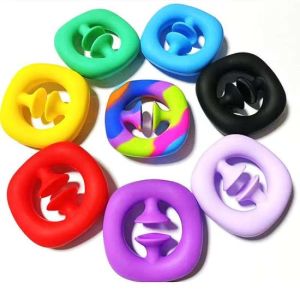 Snapperz Rainbow Fidget Toy Squeeze Grab Snap Sensory Party Popper Noise Maker Stress Relief
