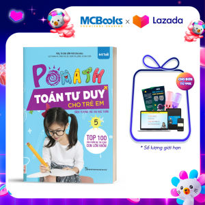 Pomath - Toán tư duy cho trẻ em - Tập 5 - MCBooks