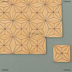 [COD] Yaokeqi 5pcs set Miniatures Dollhouse Floor Sticker Floor Tiles Wallpaper Doll Model Kitchen Bathroom DIY Decoration