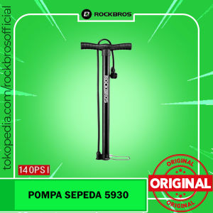 Pompa Ban Sepeda Rockbros 5930 Bola 140 Psi Pentil Kecil Besar Presta Schrader High Pressure Pump MTB