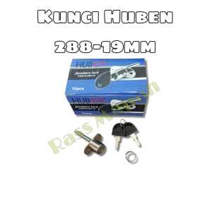 2pcs Kunci Laci Sentral  Central Lock Depan Samping HL 108 288-19 Komplit Merk HUBEN
