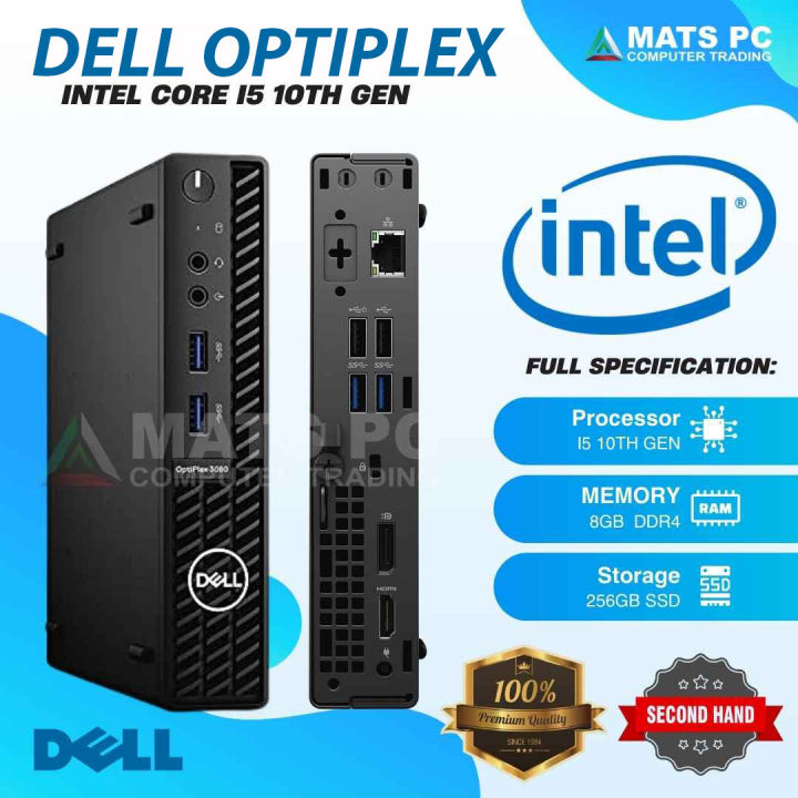 DELL MINI PC DELL OPTIPLEX 3080 / DELL 3070 INTEL CORE i5 8GB AND 16GB ...