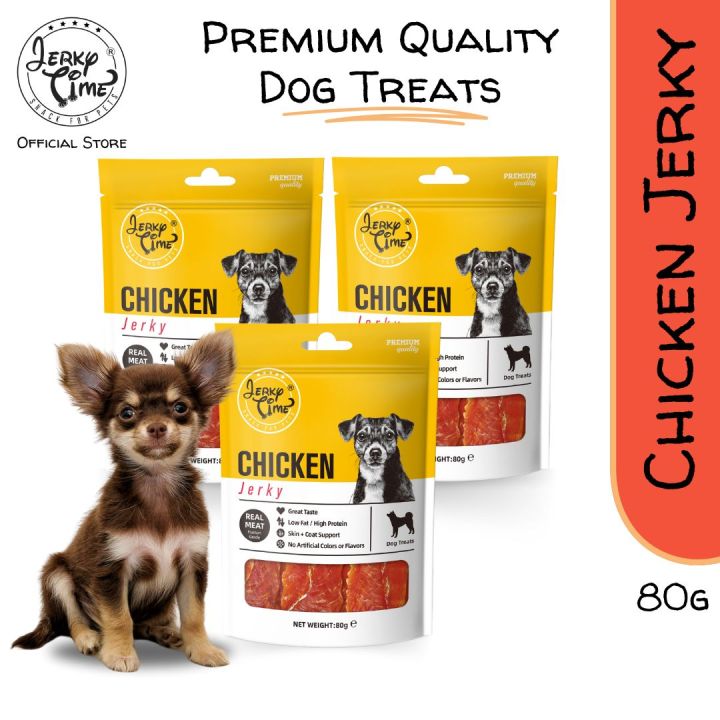 Jerky Time SAVERS PACK Chicken Jerky Dog Treats with Real