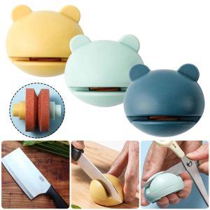【LovingLife Store】Ready Stock 1Pcs Portable Creative Cartoon Mini Frog  Shaped Non-Slip  kitchen HouseHold Sharpener Grindstone For Knife / Scissor  /Fast Knife