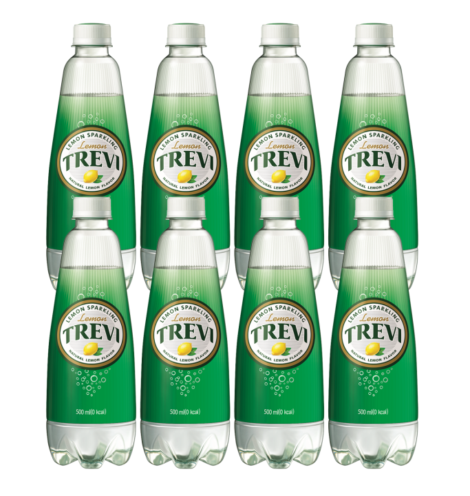 LOTTE Trevi Sparkling Water Lemon Multipack (8 x 500ml) Lazada Singapore