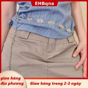 [COD] EHBqna 3PF Ship within 24 hours Retro đa năng phong cách dân tộc kim loại Bohemian eo chuỗi vành đai cho phụ nữ thời trang áo len chuỗi eo con dấu cơ thể phụ kiện trang trí nội thất