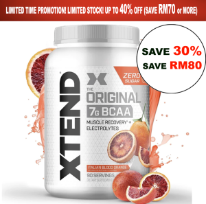 Scivation Xtend BCAAs (90 Servings) - Amino Acid Muscle Recovery Recovery Energy Endurance Zero Sugar - Free Sample