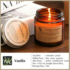 Soy Scented Candles For Room Fragrance smoke-free petal Scented Candles Gift Set For Souvenir Exquisite packaging Christmas Decoration Weddingbirthday Party Indoor Air Purification Long-lasting Fragrance Soothe The Nerves And Help Sleep For Relaxing
