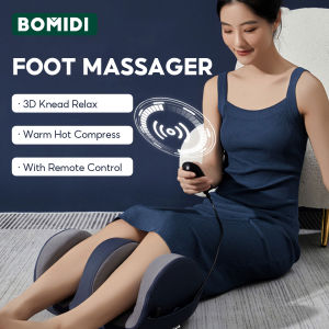 BOMIDI Foot Massage Fully Automatic Kneading Foot Calf Thigh Massage FM2 2in1 Kneading and Hot Compress