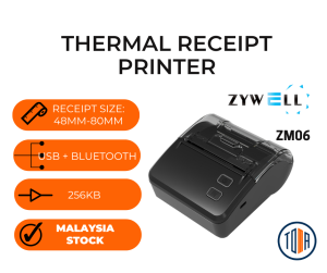Zywell ZM06 Thermal Receipt 58mm/80mm Portable Printer