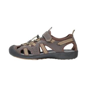 GRITION Sandels For Men Outdoor Trekking Sandals Summer Flat Non Slip Beach Shoes Hiking Sandals For Man Comfort Breathable Sandals