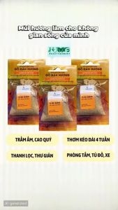Sunflower Combo 5 Túi Thơm Cho Không Gian Gia Đình Để Tủ Quần Áo Để Phòng Ngủ Và Treo Xe Ô Tô