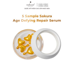 Sample 5 viên Serum dưỡng da ngăn ngừa lão hóa Sakura Age Defying Repair Serum