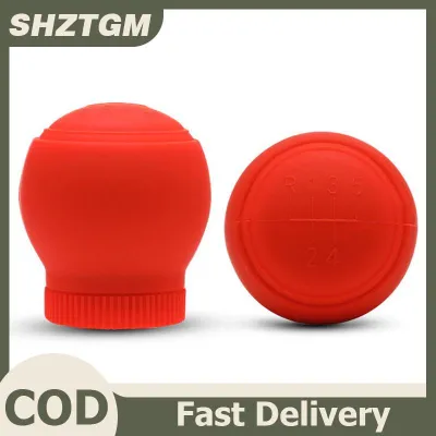 SHZTGM Universal Car Gear Shift Knob Silicone Cover Protect Top Dustproof Nonslip Shifter Gear Lever Sleeve
