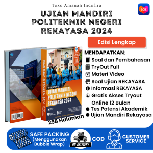 Buku Terbaru UJIAN MANDIRI POLITEKNIK NEGERI REKAYASA (Edisi Lengkap + Gratis Akses Online) Sesuai Dengan Kisi-kisi Terbaru POLITEKNIK REKAYASA