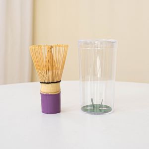 YESMILE Multifunctional Matcha Whisk Bamboo Reusable Chasen Traditional Japanese Tea Set Bamboo Brush for Tea Lovers