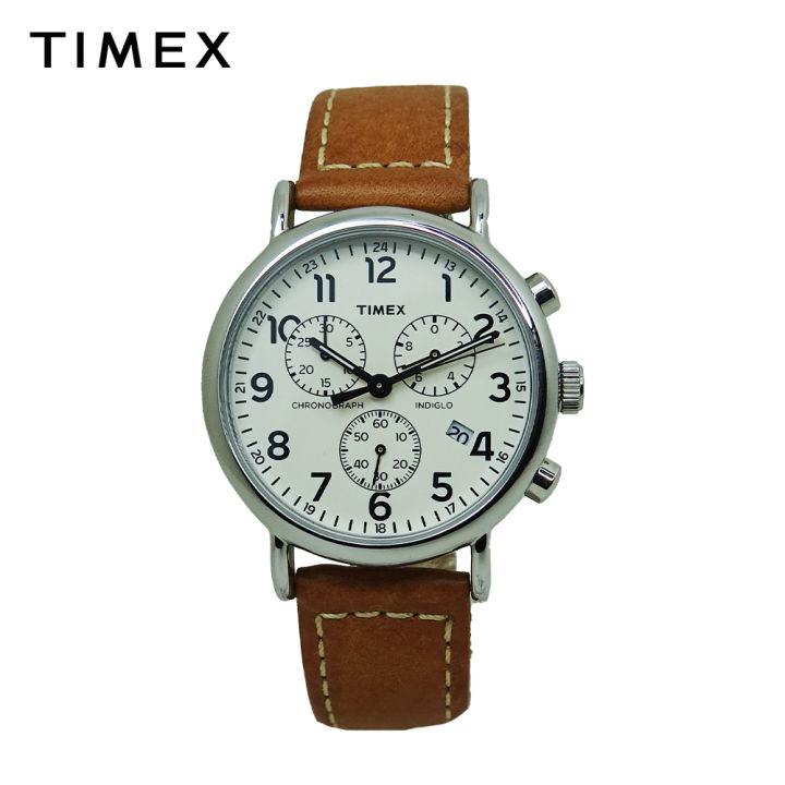 Timex sale weekender leather