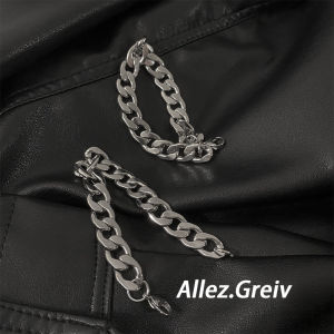 LunaShine  สร้อยข้อมือ-ลมหนาวสร้อยข้อมือคิวบาชายเกาหลีสร้อยข้อมือสไตล์พังค์แถบรัดข้อมือผู้ชายเครื่องประดับฮิปฮอปนักเรียนโซ่เหล็กไทเทเนียม